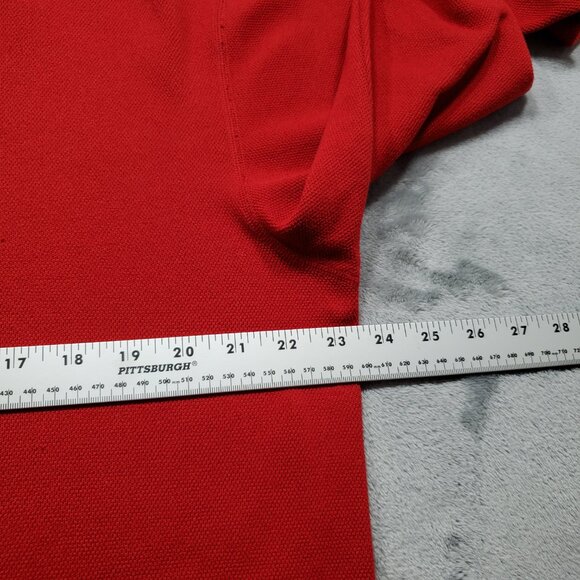 The North Face Flight Series 1/4 Zip Pullover Long Sleeve Sweater Red Men Sz L - Picture 11 of 12